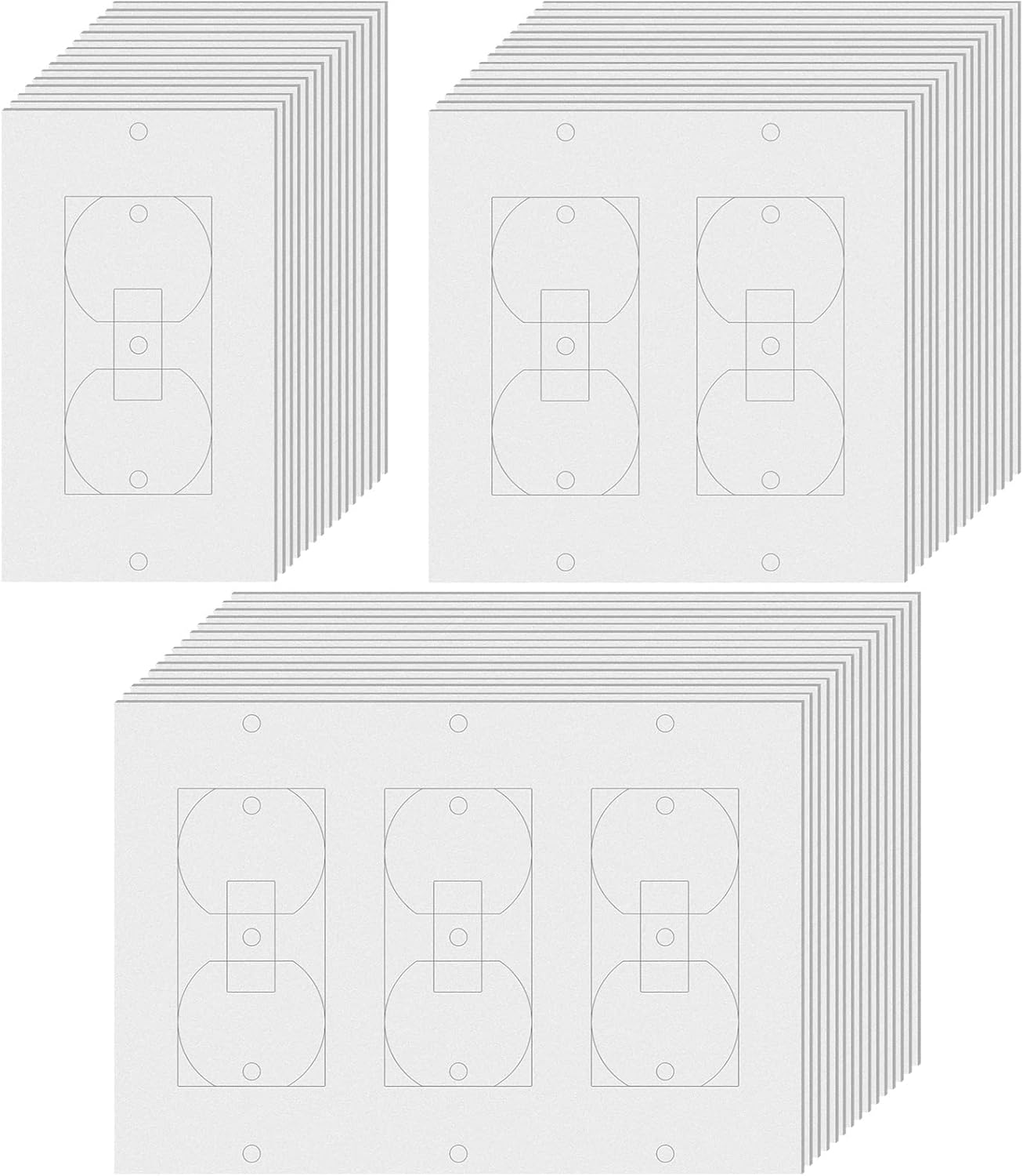 Wall Plug and Light Switch Foam Insulators